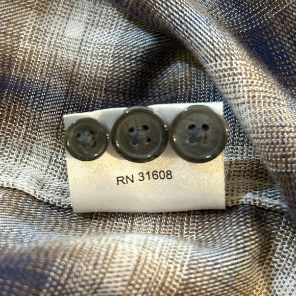 NWT- Jos. A. Bank Reserve Cotton/Cashmere Blend Sport Shirt - Picture 7 of 9